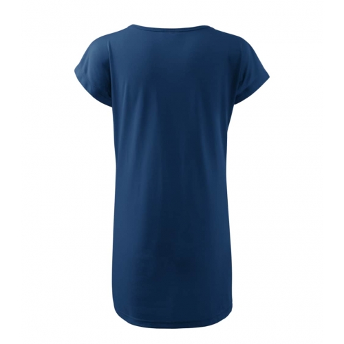 Tričko/šaty dámske 123 modré