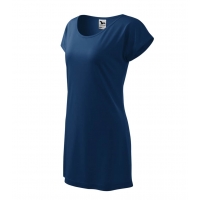 Tričko/šaty dámske 123 modré
