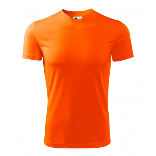 Tričko pánske 124 neon oranžové