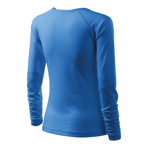 T-shirt women’s Elegance 127 azure blue