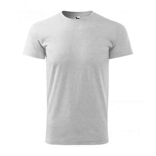 T-shirt men’s Basic 129 ash melange