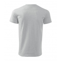 T-shirt men’s Basic 129 ash melange