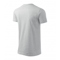 T-shirt men’s Basic 129 ash melange