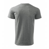 T-shirt men’s Basic 129 dark gray melange