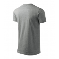 T-shirt men’s Basic 129 dark gray melange