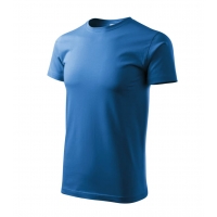T-shirt men’s Basic 129 azure blue