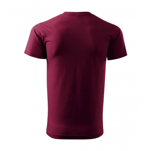 T-shirt men’s Basic 129 garnet 