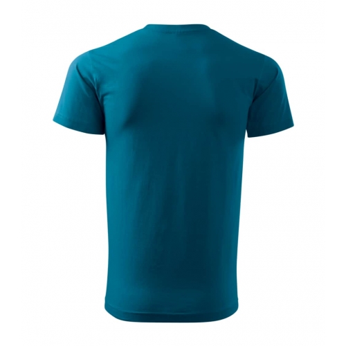 T-shirt men’s Basic 129 petrol blue