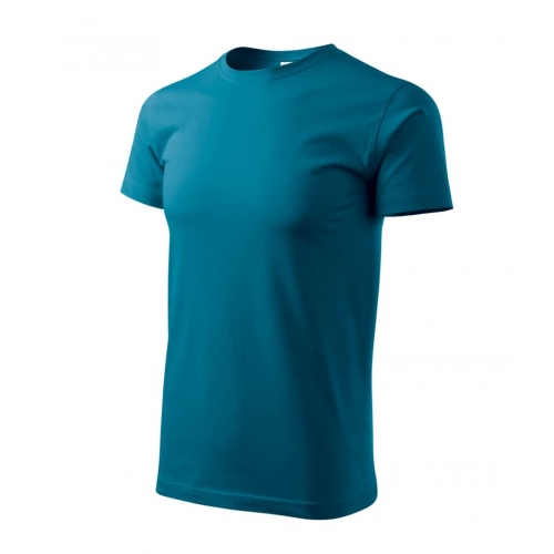 T-shirt men’s Basic 129 petrol blue