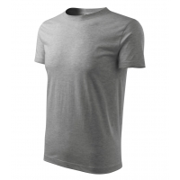T-shirt men’s Classic New 132 dark gray melange