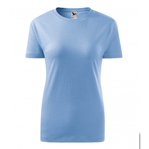 T-shirt women’s Classic New 133 sky blue