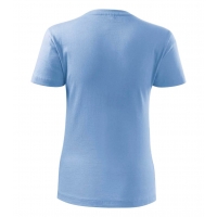 T-shirt women’s Classic New 133 sky blue