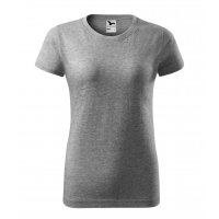 T-shirt women’s Basic 134 dark gray melange