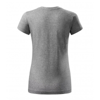 T-shirt women’s Basic 134 dark gray melange