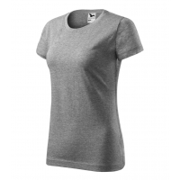 T-shirt women’s Basic 134 dark gray melange