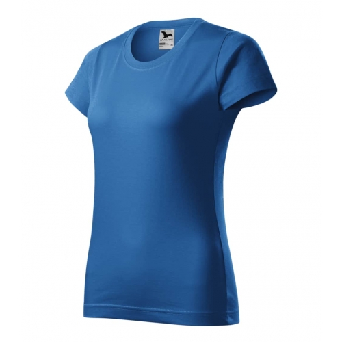 T-shirt women’s Basic 134 azure blue
