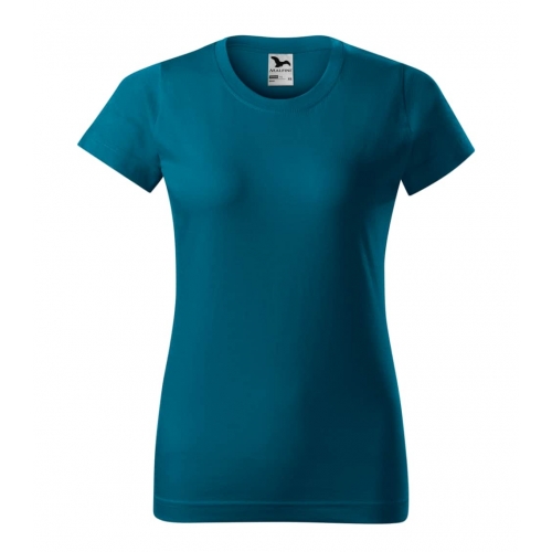 T-shirt women’s Basic 134 petrol blue