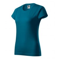 T-shirt women’s Basic 134 petrol blue