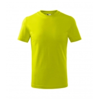 T-shirt Kids Basic 138 lime punch 146 cm/10 years