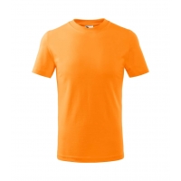T-shirt Kids Basic 138 tangerine orange 146 cm/10 years