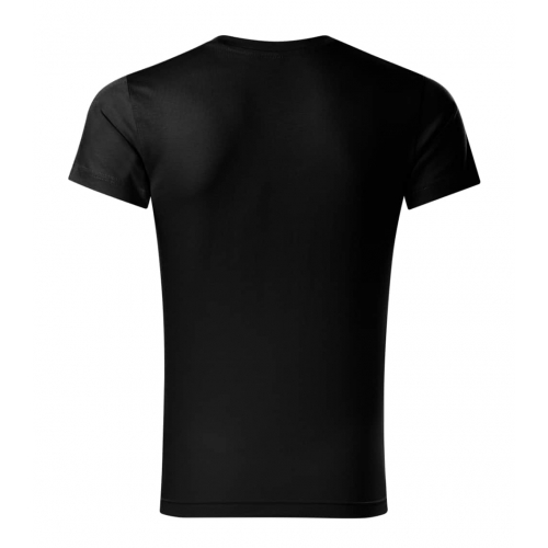 T-shirt men’s Slim Fit V-neck 146 black