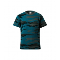 T-shirt Kids Camouflage 149 camouflage petrol 146 cm/10 years