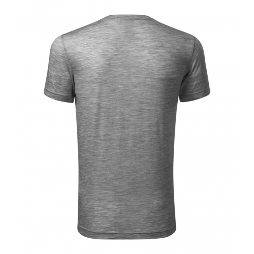 T-shirt men’s Merino Rise 157 dark gray melange