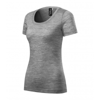 T-shirt women’s Merino Rise 158 dark gray melange