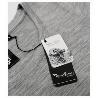 T-shirt women’s Merino Rise LS 160 dark gray melange