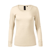 T-shirt women’s Merino Rise LS 160 almond
