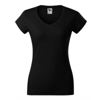 T-shirt women’s Fit V-neck 162 black