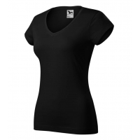 T-shirt women’s Fit V-neck 162 black