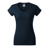 T-shirt women’s Fit V-neck 162 navy blue