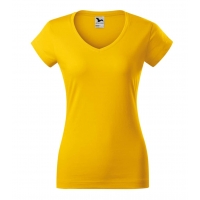 T-shirt women’s Fit V-neck 162 yellow