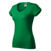 T-shirt women’s Fit V-neck 162 kelly green