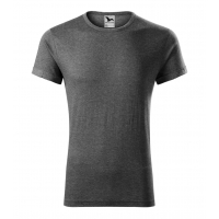 T-shirt men’s Fusion 163 black melange