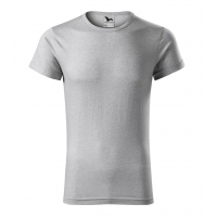 T-shirt men’s Fusion 163 silver melange