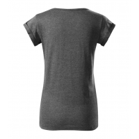 T-shirt women’s Fusion 164 black melange