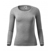 T-shirt women’s Fit-T LS 169 dark gray melange