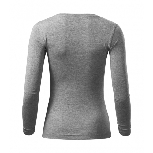 T-shirt women’s Fit-T LS 169 dark gray melange