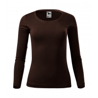 T-shirt women’s Fit-T LS 169 coffee