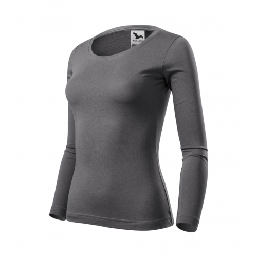 T-shirt women’s Fit-T LS 169 steel gray