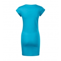 Šaty dámske 178 tyrkysové