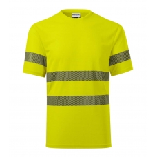 T-shirt unisex HV Dry 1V8 fluorescent yellow