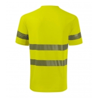 T-shirt unisex HV Dry 1V8 fluorescent yellow