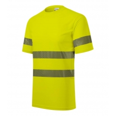 T-shirt unisex HV Dry 1V8 fluorescent yellow