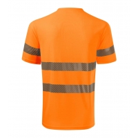 Tričko unisex 1V8 fluo.oranžové