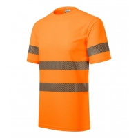 Tričko unisex 1V8 fluo.oranžové