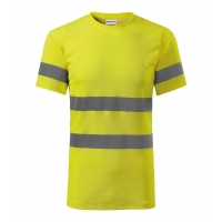 T-shirt unisex HV Protect 1V9 fluorescent yellow