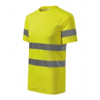 T-shirt unisex HV Protect 1V9 fluorescent yellow